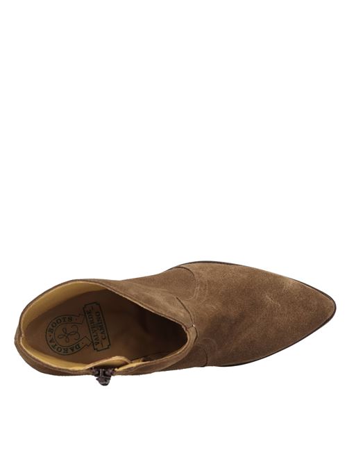 Tronchetti texani in camoscio DAKOTA | DKT 25 CACAPUCCINO